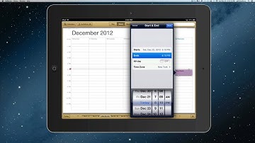 Intro to iPads: Using the Calendar Application