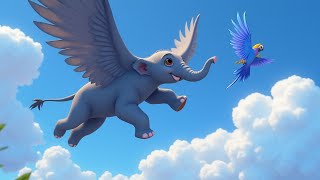 Details The Elephant Who Wanted to Fly | Magical Bedtime Story for Kids | Inspirational Animal Tale Guide