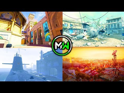 MODERN WARFARE UPDATE! (FREE) DLC MAPS CRASH, SUB BASE, CARGO, OASIS + MORE! NEW DLC MAPS LEAKS!