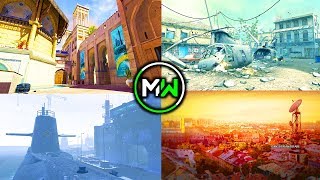 MODERN WARFARE UPDATE! (FREE) DLC MAPS CRASH, SUB BASE, CARGO, OASIS + MORE! NEW DLC MAPS LEAKS!