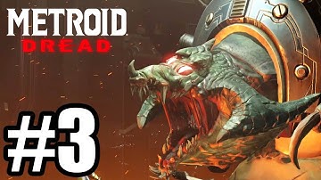 Metroid Dread Gameplay Walkthrough Part 3 - Kraid Boss Fight