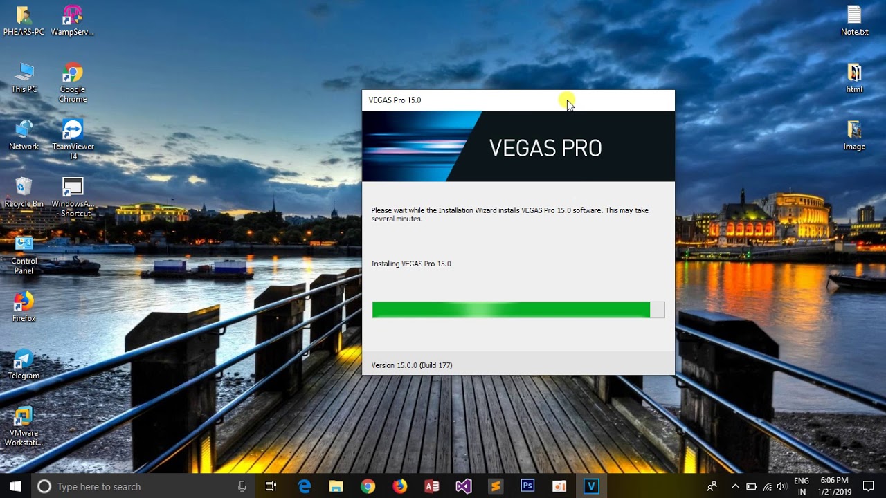 how to Install Sony Vegas Pro 15 - YouTube