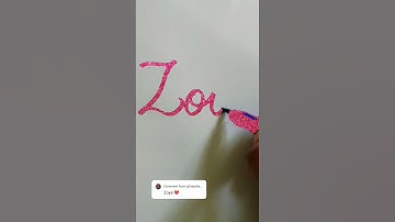 Subscriber Name Lettering 🤗❤️ Subscribe and comment your name..   #calligraphy #shorts