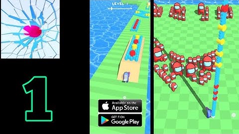 Bullet Stack 3D Level 1-5 Gameplay (iOS, Android) Kiddie Games Kids Game