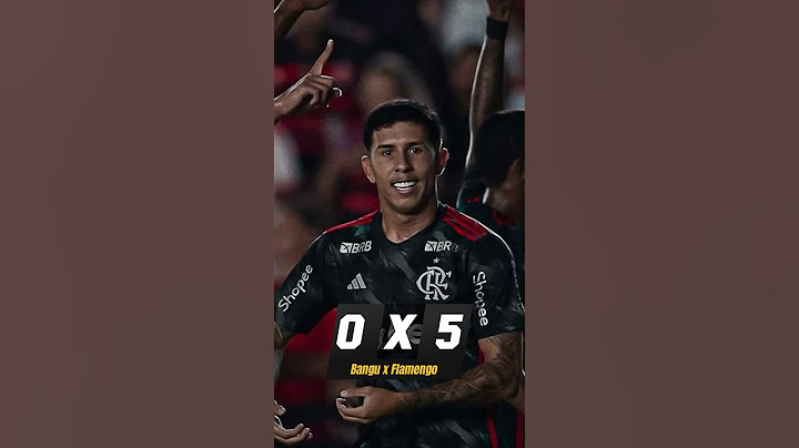 Flamengo goleia o Bangu pelo campeonato carioca. #flamengo #futebol