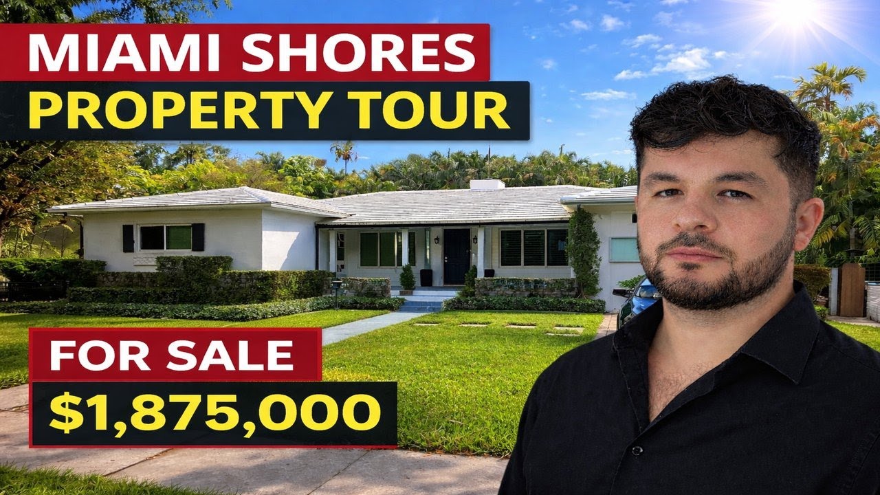 Full Tour of This Miami Shores Ranch Style Home | Kitchen, Bathrooms & More
