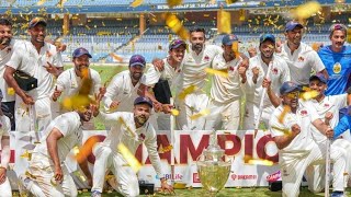 Mumbai are Ranji Trophy Champion once again  also won their 42nd title in the first-class tournament