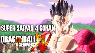 Super Saiyan 4 Gohan Vs. Super Saiyan God Goku - Dragonball Xenoverse Mod