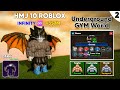 Under Ground Gym World - Dragon Wings & Gym League Roblox #2