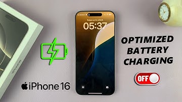 How To Turn OFF Optimized Battery Charging On iPhone 16 / iPhone 16 Pro