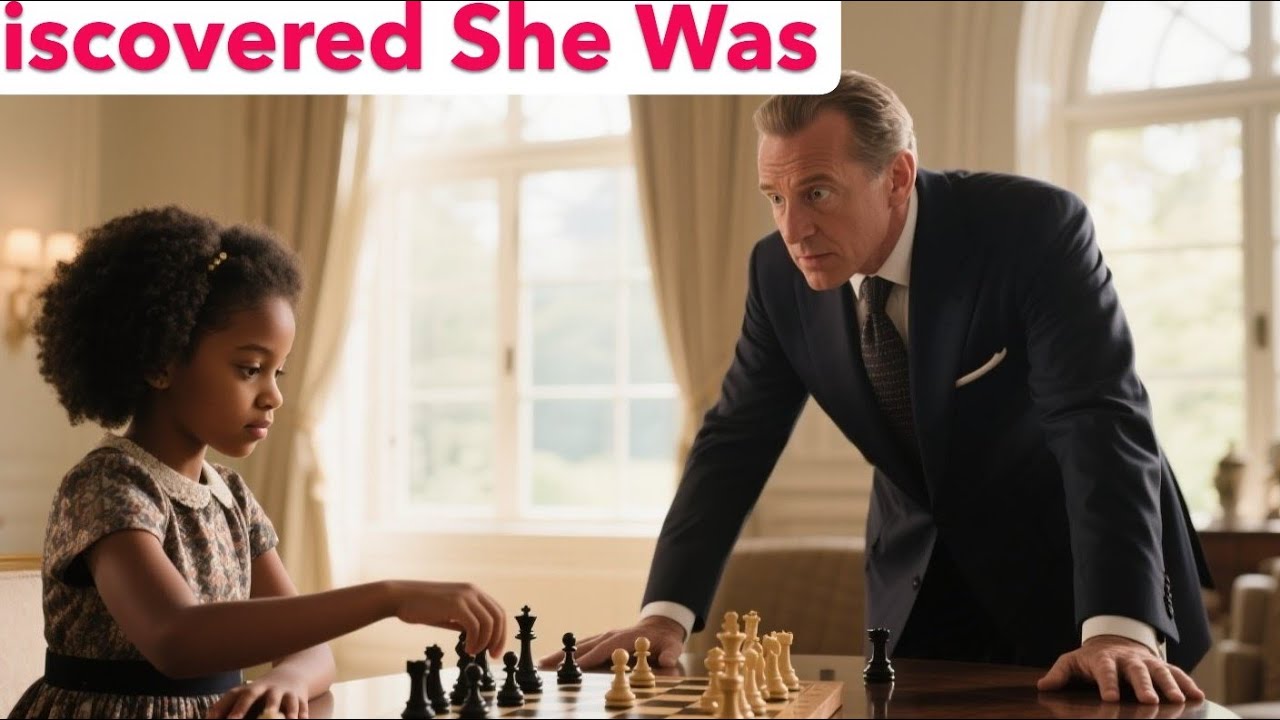 The Billionaire Challenged the Black Maid’s Daughter to Chess as a Joke—Then Discovered She Wa
