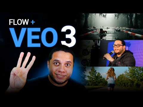 Criando vídeos com IA: conheça o Flow com VEO 3