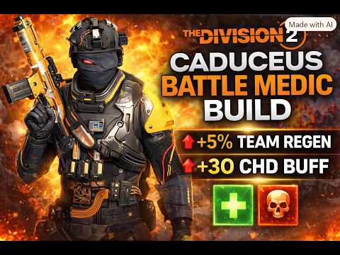 The Division 2 | Caduceus Battle Medic Build (NEW PLAYERS GUIDE TO GROUP REGEN AND BUFFS)