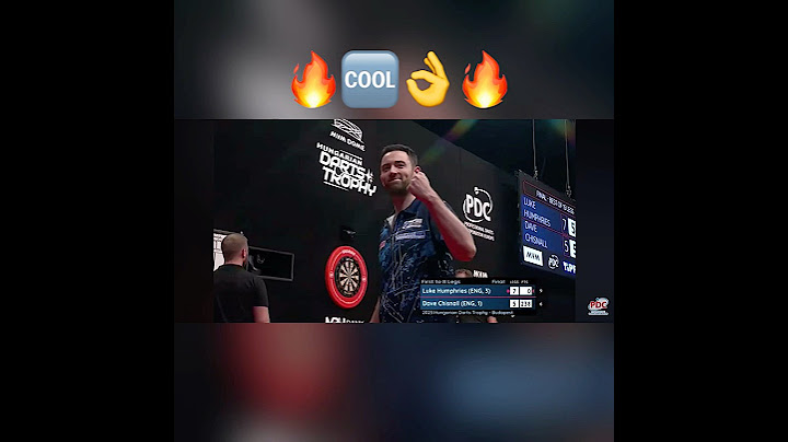 Luke Humphries PERFECT ‘9-Darter’ in Final @HungarianDartsTrophy2023! #pdc #darts #final #fyp #fy