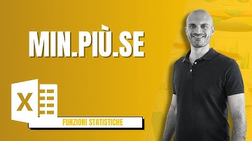 Come usare la funzione MIN.PIU