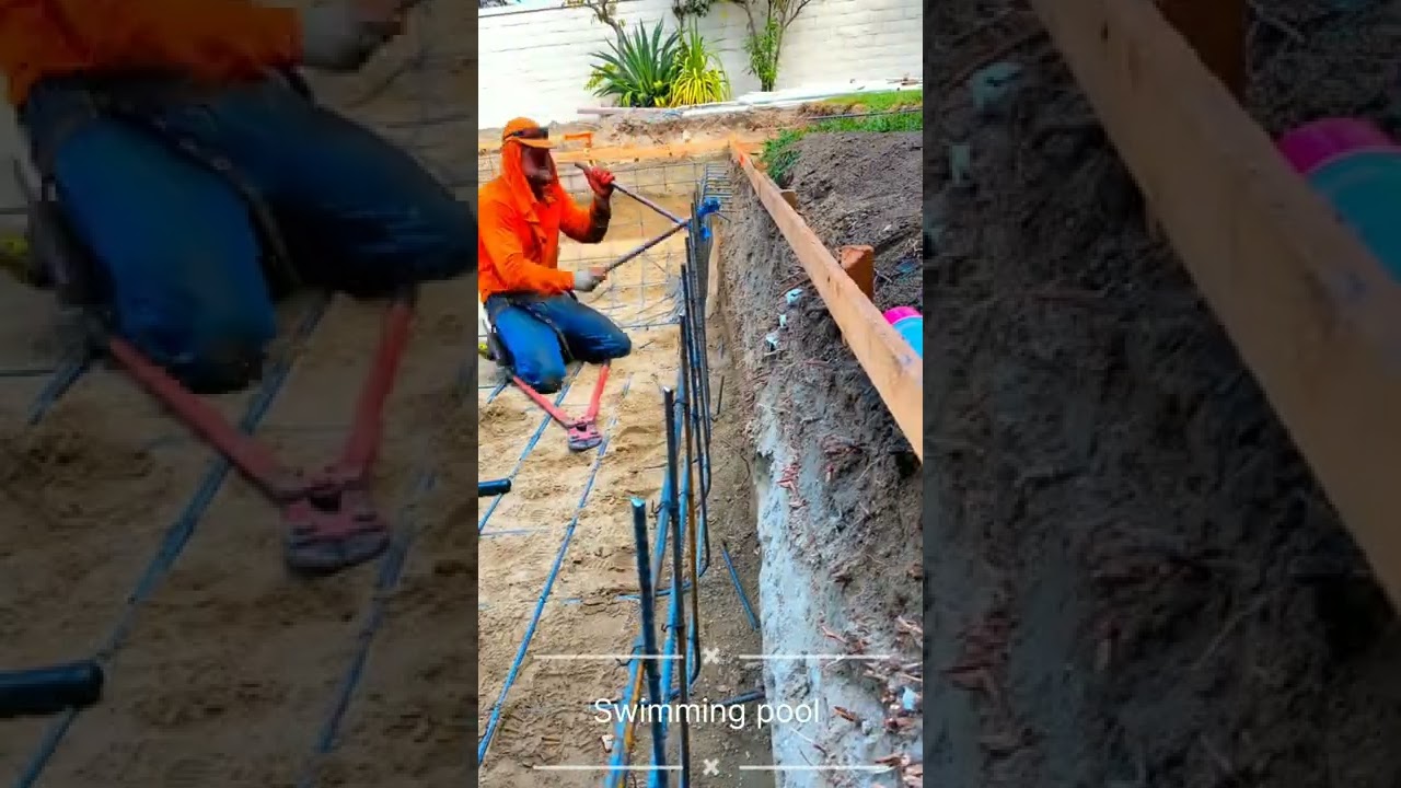 Swimming Pool Steel Rainforcment | RCC | Swimming | Construction 
