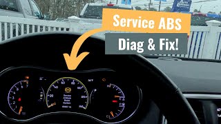 2018 Jeep Grand Cherokee ABS Diag & Repair! Easy Fix!