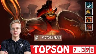 [DOTA 2] TOPSON MARS [OFFLANE] [7.39e]