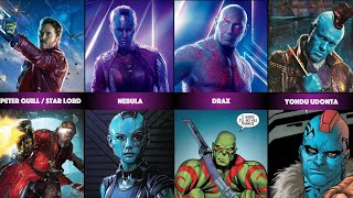Marvel Characters comparison: MCU vs Comics | Part 2