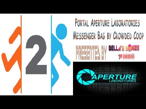 PORTAL 2 BAG Unboxing (English)