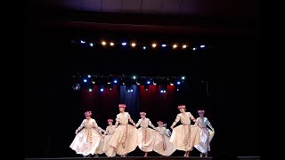 Латышский танец в исполнении ансамбля Карусель (Саласпилс, Латвия)