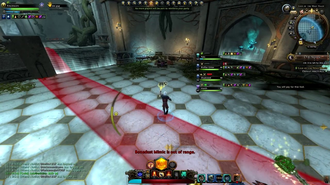 Neverwinter Mod 16 Lair of The Mad Mage (Lomm) Arcturia fight / Cleric Devout