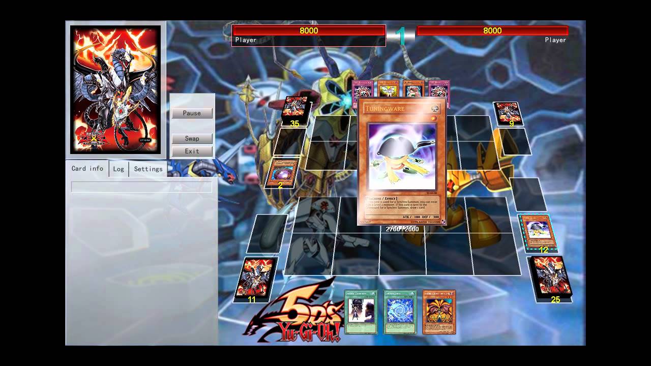 YGOPro Automatic Dueling System: Tuningware Darksea Rescue De-Synchro Exodia