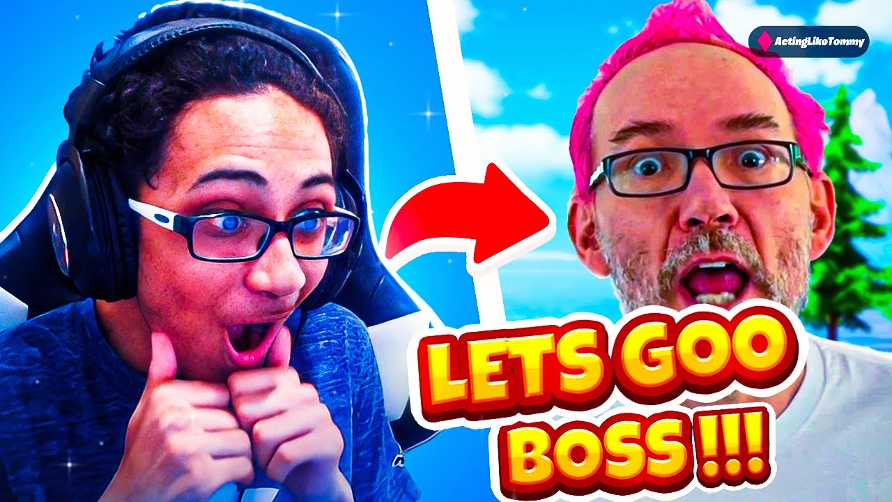 I CARRIED A 50 Year Old PRO In ARENA... (ActingLikeTommy)