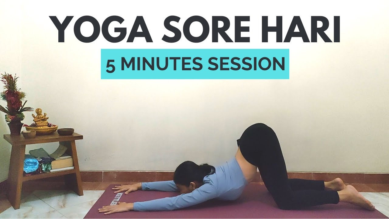 Yoga Sore Hari | Peregangan Setelah Beraktivitas | with Noise Peace