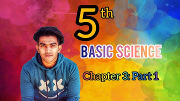 5 th Standard| BASIC SCIENCE | Chapter 3: Part 1| Al Huda EMHS Vattaparamba