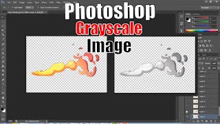 Grayscale image in Photoshop easy way