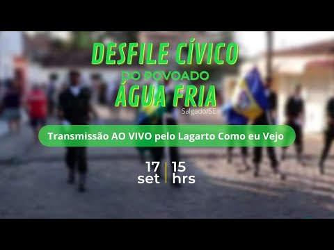 Desfile Cívico do Povoado Água Fria em Salgado