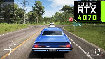 Forza Horizon 5 : RTX 4070 12GB ( 4K Maximum Settings RTX ON / DLSS ON )