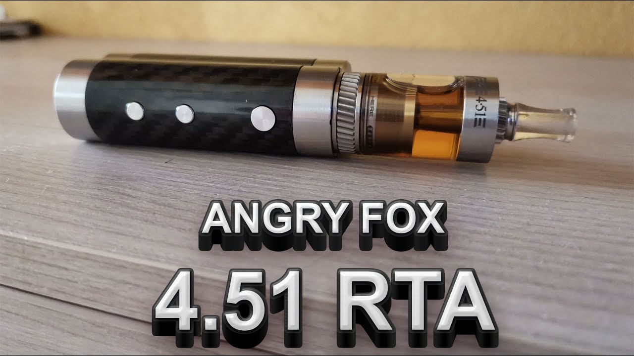 4.51 RTA by Angry Fox Vape - (ITA sub ENG) #451 - YouTube