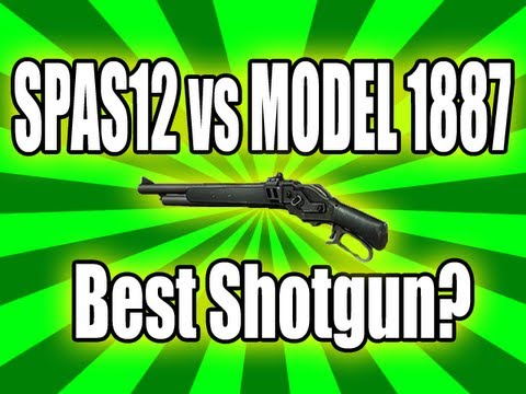 MW3 Tips & Tricks: Spas-12 vs Model 1887 - Best Shotgun in MW3? (Modern Warfare 3)