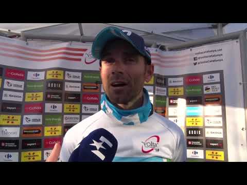 Alejandro Valverde - entrevista en la meta - 2a etapa - Volta a Catalunya 2018