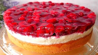 Himbeerenkuchen, der auf der Zunge zergeht! Einfach und sehr lecker!