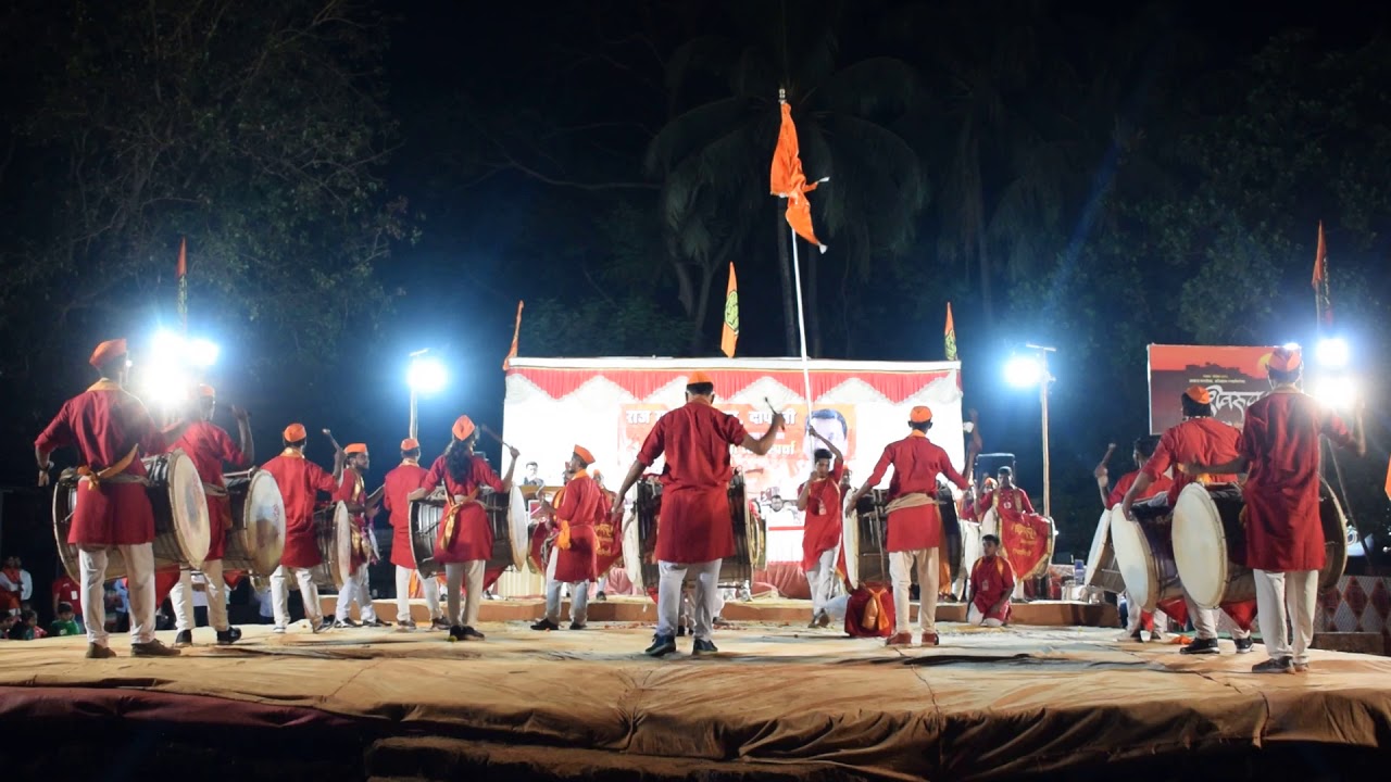 Shivrudra Dhol Tasha Dhwaj Pathak Ratnagiri 2nd Winner Wajvel to Gajavel Competition 2018