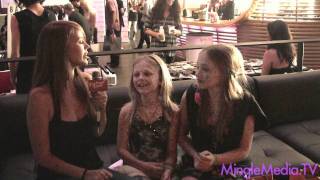 Emily  Natalie Alyn Lind @ Legacy Lounge MTV VMAs 2011 Gift Suite