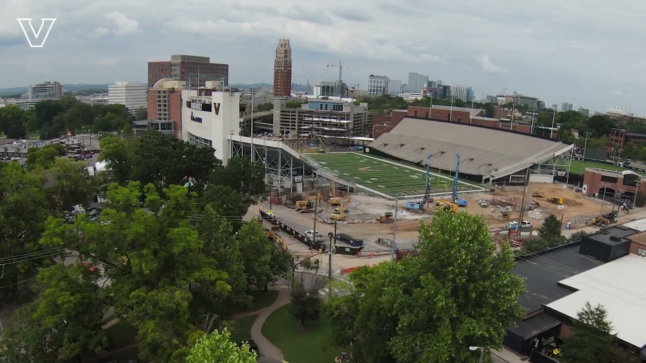Vanderbilt Game Day - West Garage Stadium Access Route