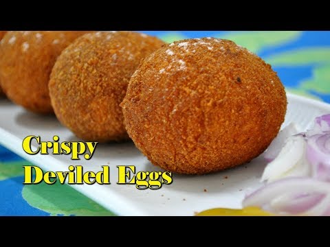 Deep Fried Deviled Eggs Bengali style| Crispy egg snack!