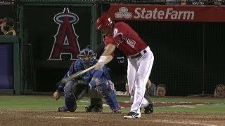 TEX@LAA: Green pads the lead with a two-run double