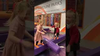 Trampoline world after school 🤷‍♀️