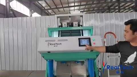 RealTech rice color sorter 2chutes machine