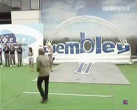 Serge (Kasabian) wonder goal on Soccer Am's Road to Wembley