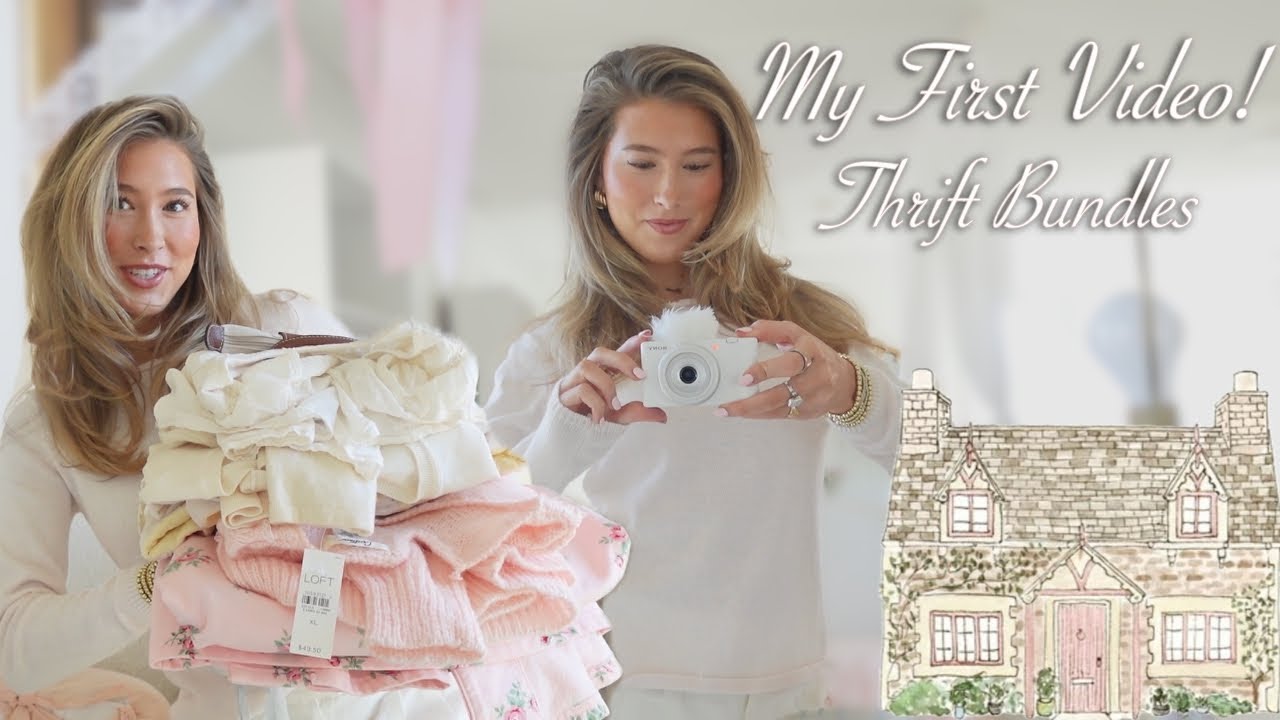 My First Video! THRIFT BUNDLES💖