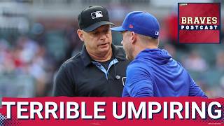 BRAVES POSTCAST: Atlanta Braves HOSED by umps in series opening loss to New York Mets LIVE REACTION
