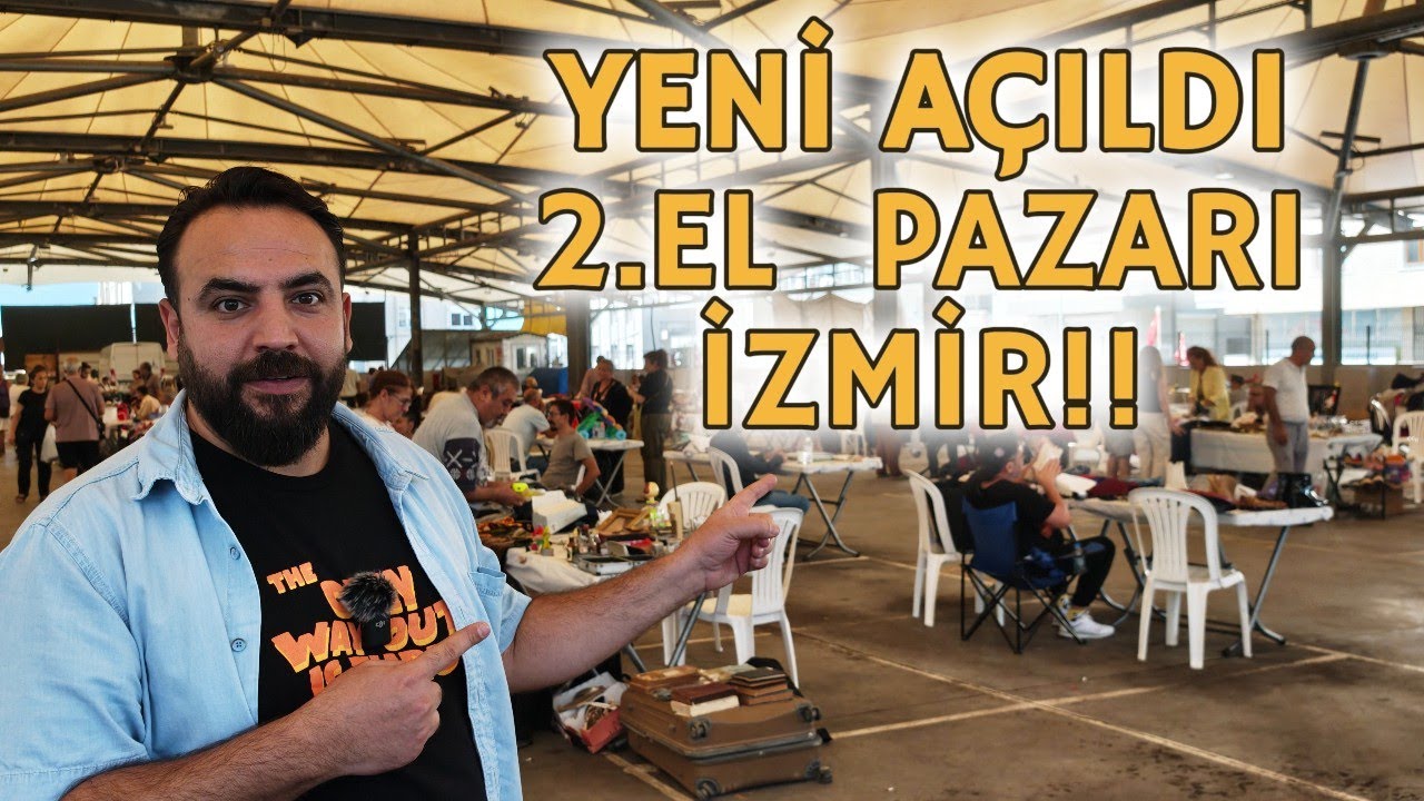 İZMİR'DE YENİ AÇILAN 2. EL PAZARI HATAY #213