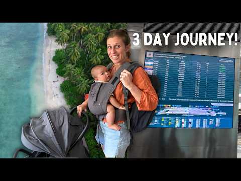 Solo Travel With My 5 Month Old From a Remote Island to Belgium