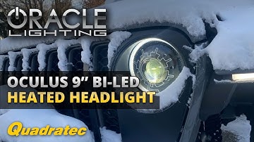 Oracle Oculus 9" Heated Headlights for Jeep Wrangler JL & Gladiator JT
